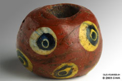 Mosaic eye bead, Roman period