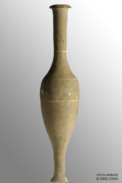 Pottery alabastron, Asian Greece, 500-400 BC