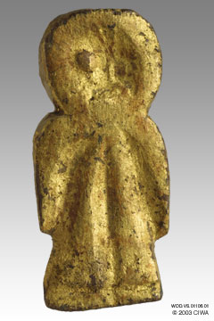 Gilded ‘tit’ (girdle of Isis) amulet, Dyn. 18 